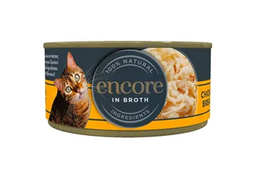 Konservēta kaķu barība ENCORE ar vistas krūtiņu 70g