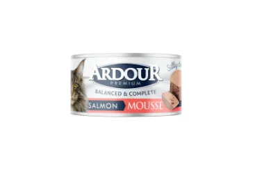Konservēta kaķu barība lasis ARDOUR 85g