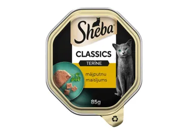 Konservēta kaķu barība SHEBA vista 85g