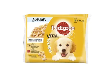 Konservēta suņu barība PEDIGREE Junior4x100g