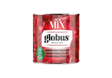 Konservētas sarkanās pupiņas GLOBUS čili mērcē 400g