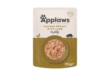 Konservi kaķiem ar vistu un jēru APPLAWS 70g