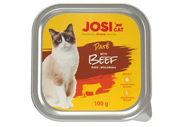Konservi kaķiem JOSI liellopa 100g