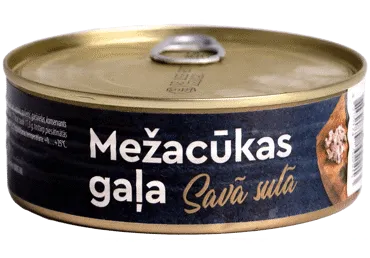 Konservi Mežacūkas gaļa savā sulā RM 240g