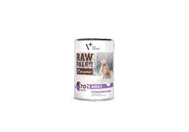 Konservi suņiem ar pīli RAW PALEO 400g