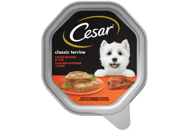 Konservi suņiem CESAR ar liellopu aknām 150g