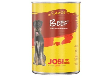 Konservi suņiem JOSI liellops mērcē 415g