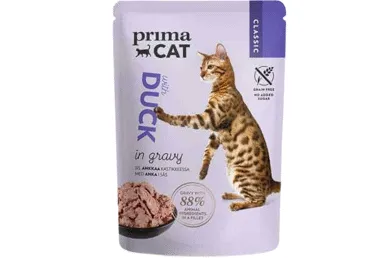 Kons.kaķu bar. PRIMACAT Classic pīle 85g