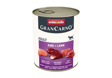 Kons.suņ.bar.GRAN CARNO liell/jēra 800g