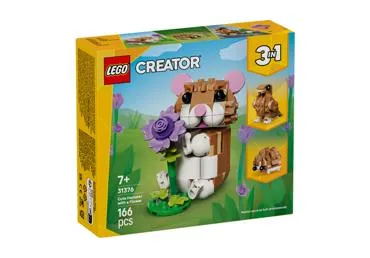 Konstruktors LEGO Kāmītis ar ziedu 31376