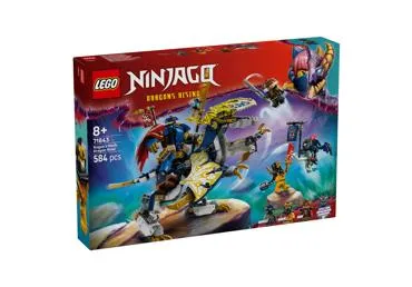 Konstruktors LEGO Robots pūķa mugurā 71843