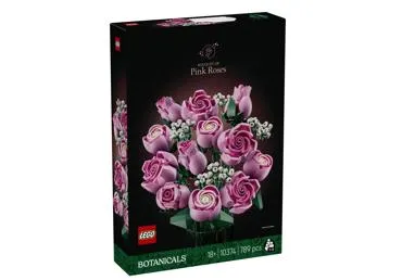 Konstruktors LEGO Rozā rožu pušķis 10374