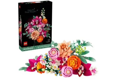 Konstruktors LEGO Rozā ziedu pušķis 10342