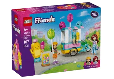 Konstruktors LEGO Saldējuma kiosks 42692