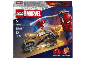 Konstruktors LEGO Spoku brauc.motocikls 76335