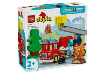 Konstruktors LEGO Ugunsdzēsēju auto 10473