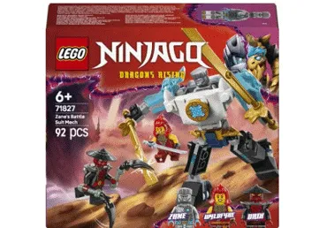 Konstruktors LEGO Zane kaujas tērpā 71827