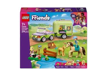 Konstruktors LEGO Zirgu treilers 42695