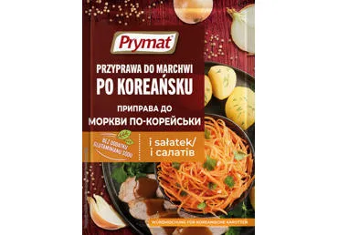 Korejiešu burkānu salātu garšviela PRYMAT 25g