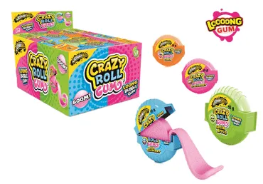 Košļ. gumija Johny Bee-Crazy Roll 15g
