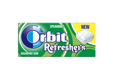 Košļājamā gumija ORBIT Refreshers Spearmint 15,6g