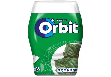 Košļājamā gumija ORBIT Spearmint 64g