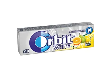 Košļ.gumija Orbit White fruit 14g