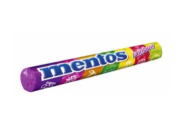 Konfekte košļājamā Mentos Rainbow 37g