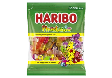 Košļājamās konfektes HARIBO Phantasia 175g