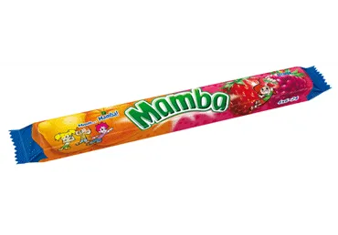 Košļājamās konfektes MAMBA 4gab. 106g