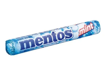 Košļājamās konfektes MENTOS Mint 38g