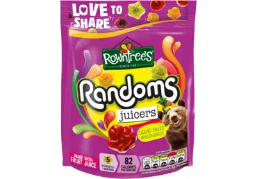 Želajas konfektes ROWNTREES RANDOMS ar augļu garšu 140g