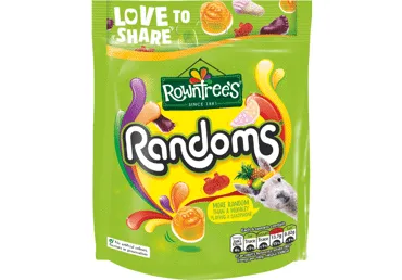 Želejas konfektes ROWNTREES RANDOMS ar augļu garšu 150g