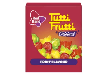 Košļājamās konfektes TUTTI FRUTTI 15g