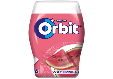 Košļājamā gumija Orbit Bottle Watermelon 46gab