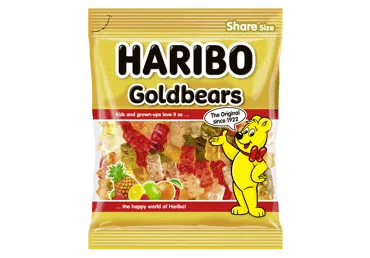 Želejkonfektes HARIBO Goldbaeren, 175g