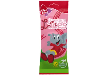 Konfektes RED BAND Snore, ar zemeņu garšu, 100g