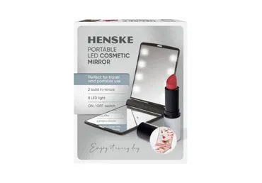 Kosmētiskais spogulis ar LED apgaismojumu HENSKE