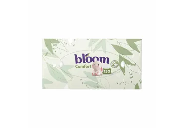 Kosmētiskās salvetes BLOOM Comfort 2kārtas 150gab.