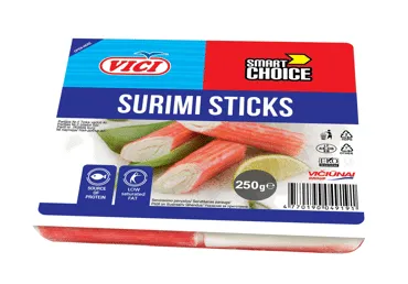 Nūjiņas Surimi ar krabju garšu Smart Choice 250g