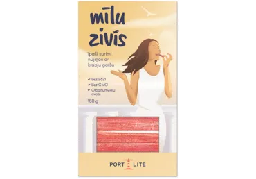 Krabju nūjiņas PORTLITE atdzesētas 150g