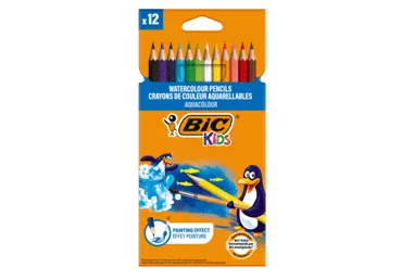 Krāsainie zīmuļi BIC 12gab.
