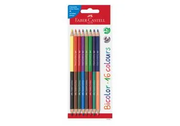 Krāsainie zīmuļi FABER-CASTELL 16 krāsas