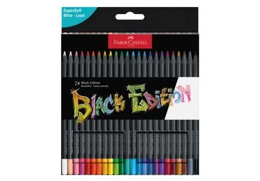 Krāsainie zīmuļi FABER-CASTELL 24 krāsas