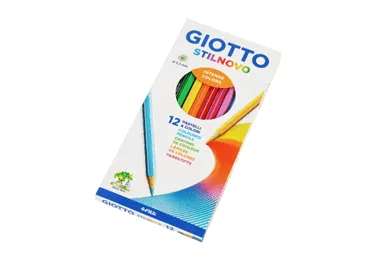 Krāsainie zīmuļi GIOTTO Stilnovo 12gab.