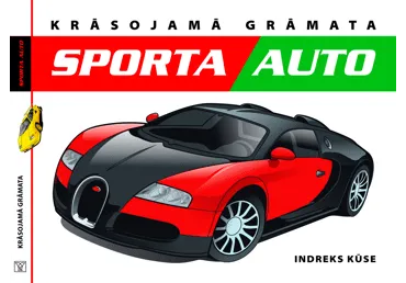 Krāsojamā grāmata. Sporta auto