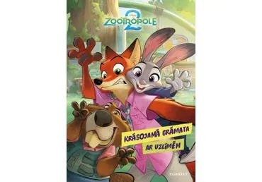 Krāsojamā grāmata Zootropole 2