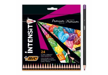 Krās.zīmuļi BIC Intensity Prem. 24gab.
