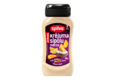 Mērce Spilva krējuma sīpolu 390g