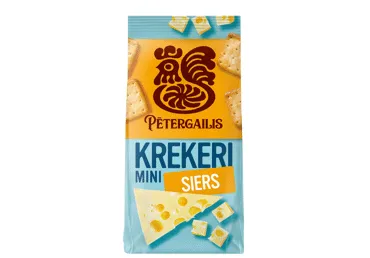 Krekeri Mini PĒTERGAILIS siera 72g